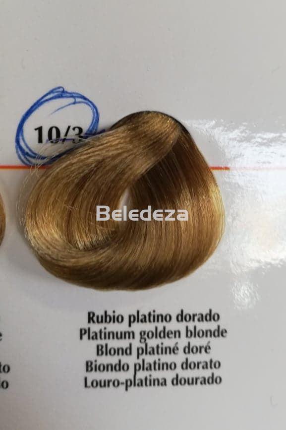 AIDHA KLHER COLOURING CREAM Tinte en Crema 10.3 Rubio Platino Dorado - Imagen 1