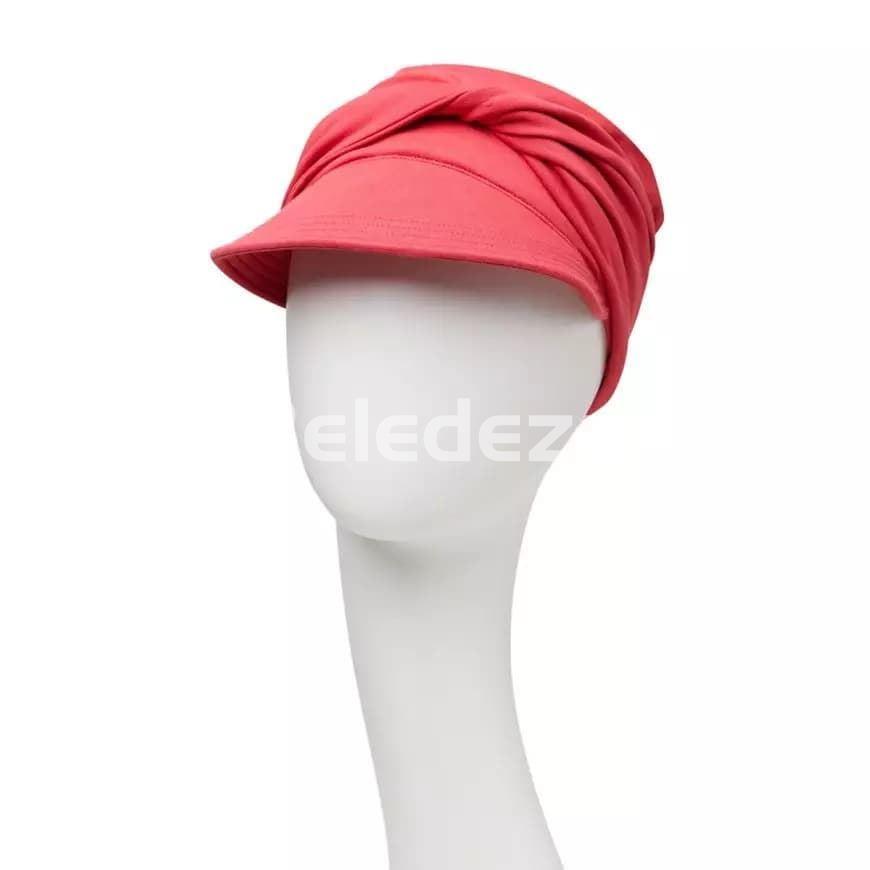 ALANA CAP LIPSTICK RED Gorra Solar Rojo Carmin - Imagen 2