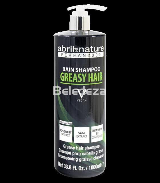 BAIN SHAMPOO GREASY HAIR Champú para Cabello Graso FEPEAN 2000 - Imagen 3