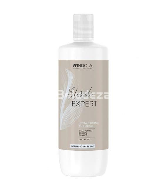BLONDE EXPERT INSTA STRONG SHAMPOO Champú Cabellos Rubios  1000ML - Imagen 1