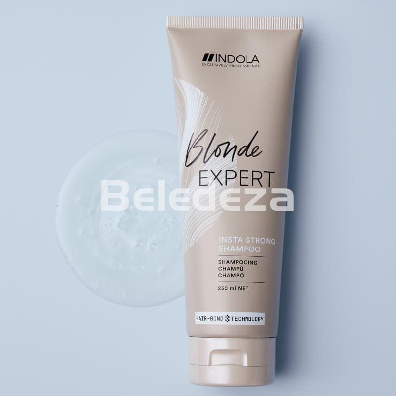 BLONDE EXPERT INSTA STRONG SHAMPOO Champú Cabellos Rubios 250ML - Imagen 1