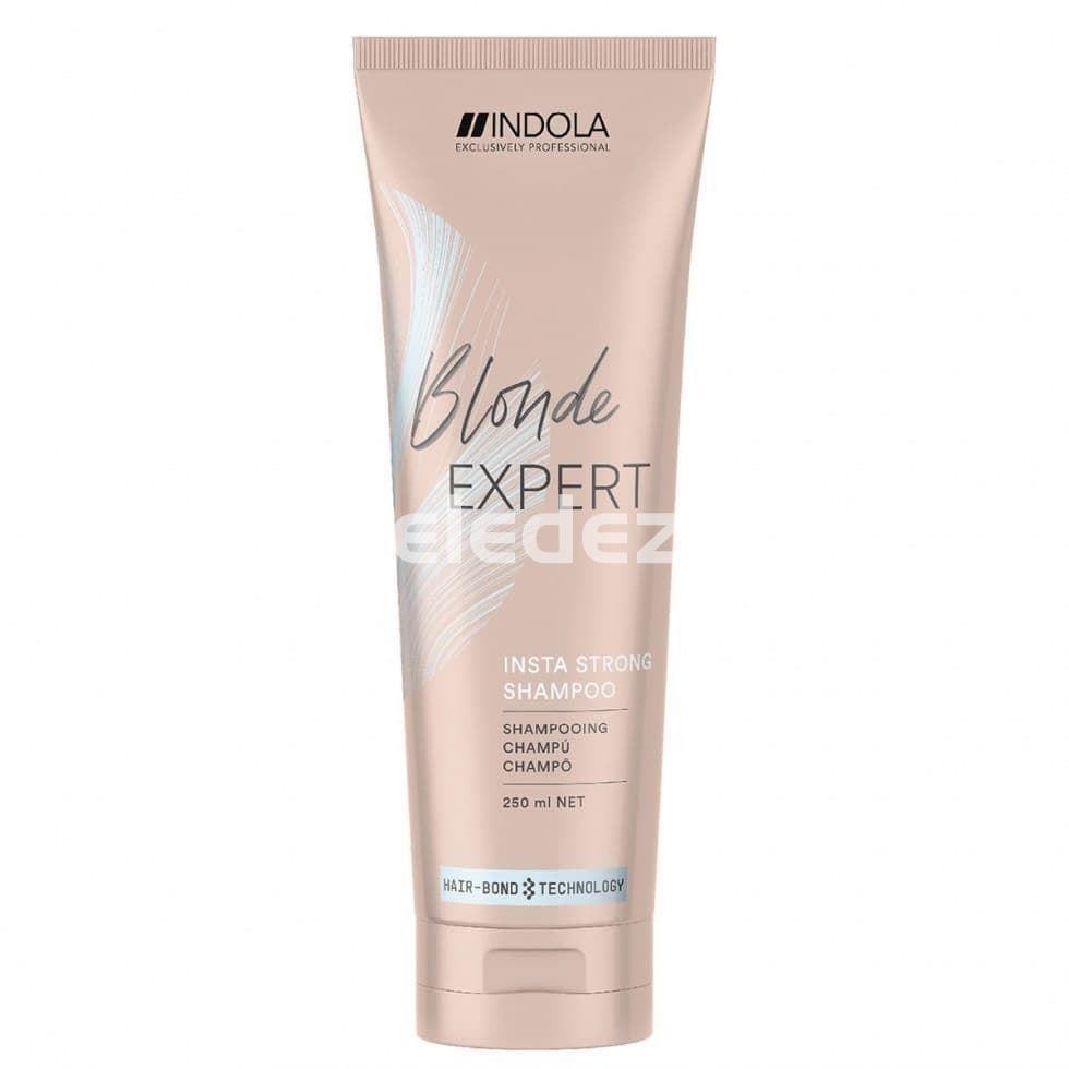 BLONDE EXPERT INSTA STRONG SHAMPOO Champú Cabellos Rubios 250ML - Imagen 2