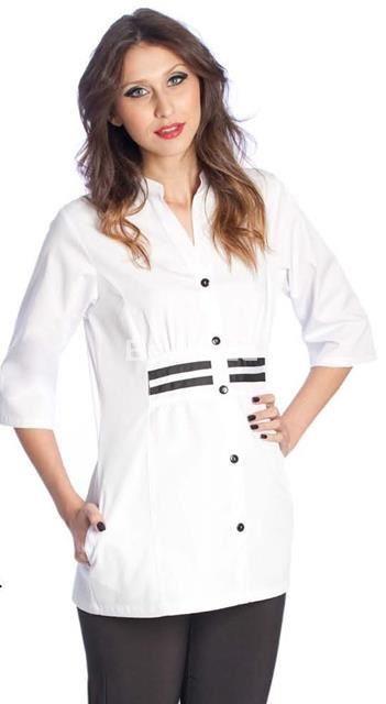 CAMISOLA BLANCA BOTONES Coffeli - Imagen 1