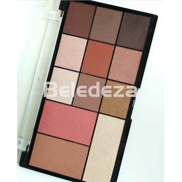 CITY STYLE FACE&EYE PALETTE Paleta para Rostro y Ojos 01 WARM NUDE - Imagen 1