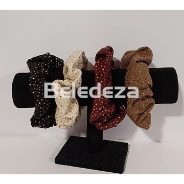 COLETERO TEXTIL CON PUNTOS METALIZADOS - Imagen 1