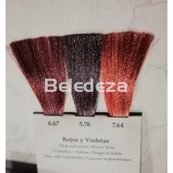 COLORACIÓN ORGANIC CARE TAHE Tinte Orgánico Tahe 6.67 Rubio Oscuro Rojo Violeta - Imagen 1