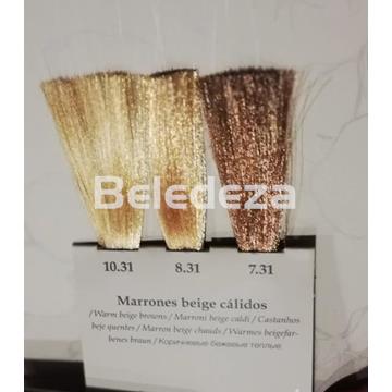 COLORACIÓN ORGANIC CARE TAHE Tinte Orgánico Tahe 8.31 Rubio Claro Dorado Ceniza - Imagen 1