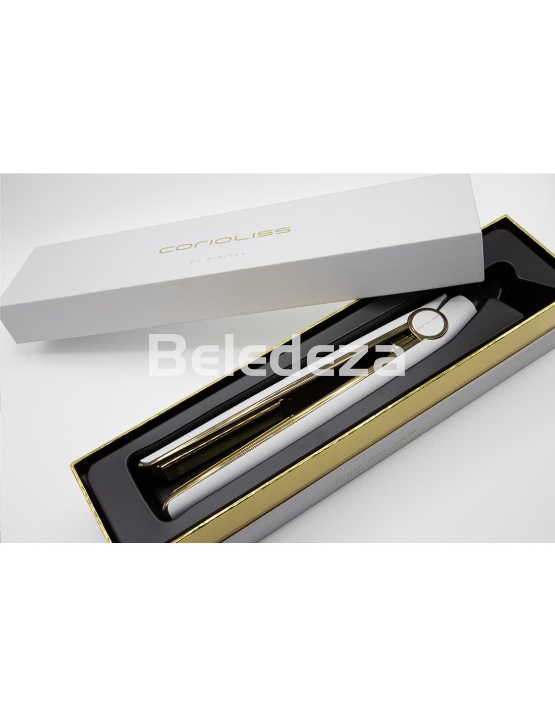 CORIOLISS C1 DIGITAL WHITE GOLD SOFT TOUCH Plancha de Pelo Corioliss C1 Digital Blanca Soft Touch - Imagen 3