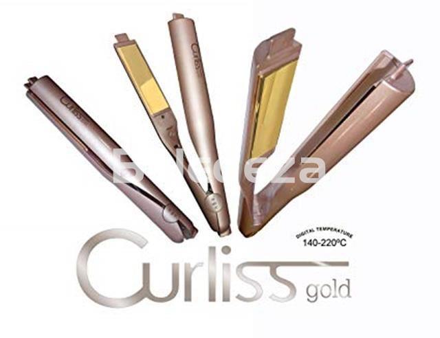 CURLLISS GOLD BY AGV Plancha Titanio Ondas - Imagen 1