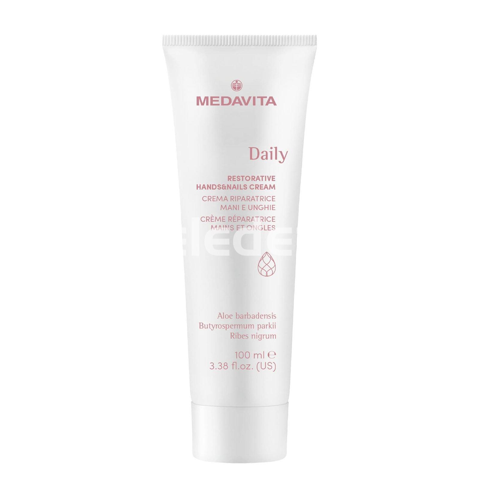 DAILY - RESTORATIVE HANDS & NAILS CREAM Crema Restauradora Para Manos y Uñas  MEDAVITA - Imagen 1