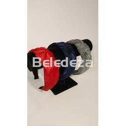 DIADEMA ANCHA NUDO BRILLOS  ARABAN - Imagen 1