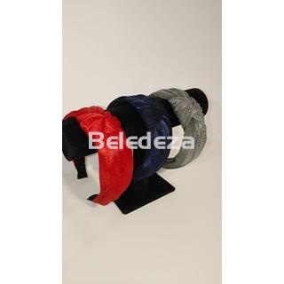 DIADEMA ANCHA NUDO BRILLOS  ARABAN - Imagen 1