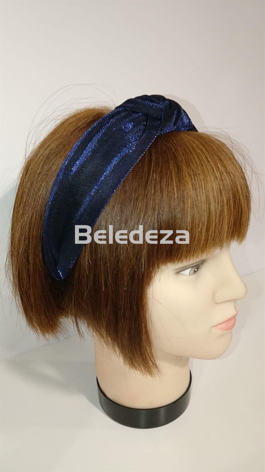 DIADEMA ANCHA NUDO BRILLOS  ARABAN - Imagen 2