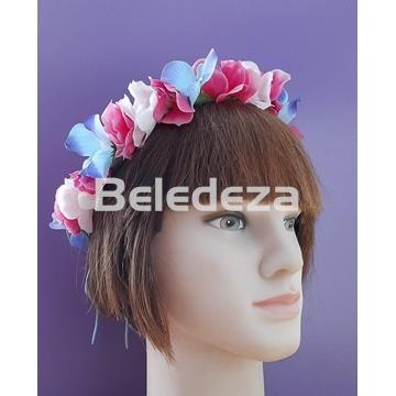 DIADEMA/CORONA AJUSTABLE DE FLORES - Imagen 1