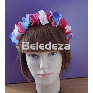DIADEMA/CORONA AJUSTABLE DE FLORES - Imagen 2