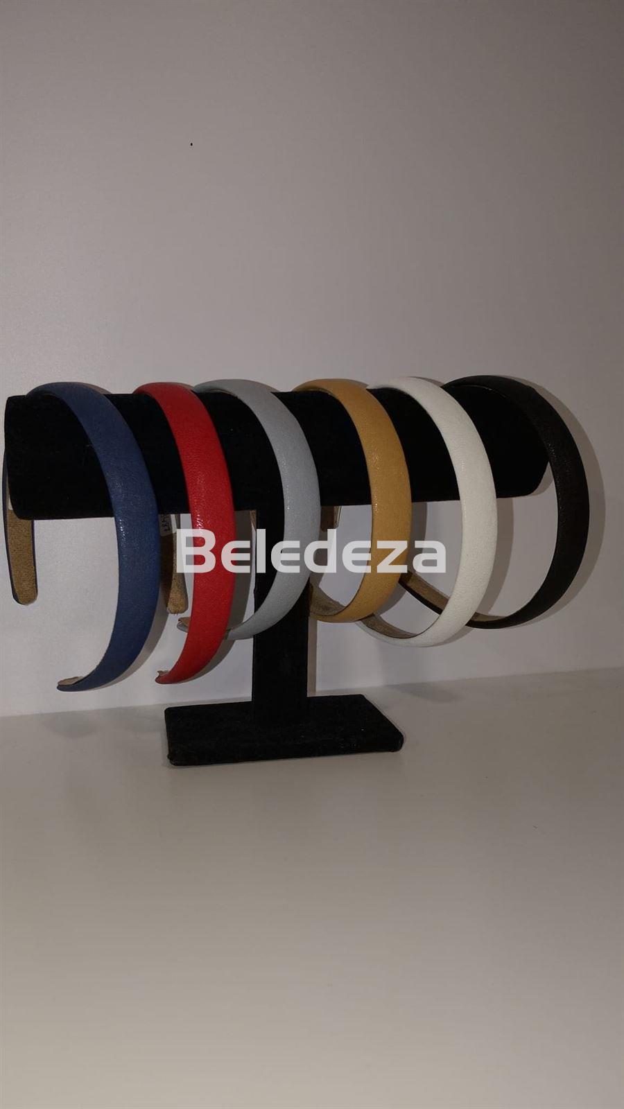 DIADEMA PLANA FINA POLIPIEL   ARABAN - Imagen 1