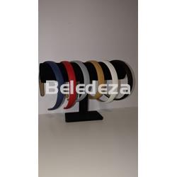 DIADEMA PLANA FINA POLIPIEL   ARABAN - Imagen 1