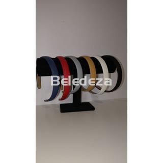 DIADEMA PLANA FINA POLIPIEL   ARABAN - Imagen 1