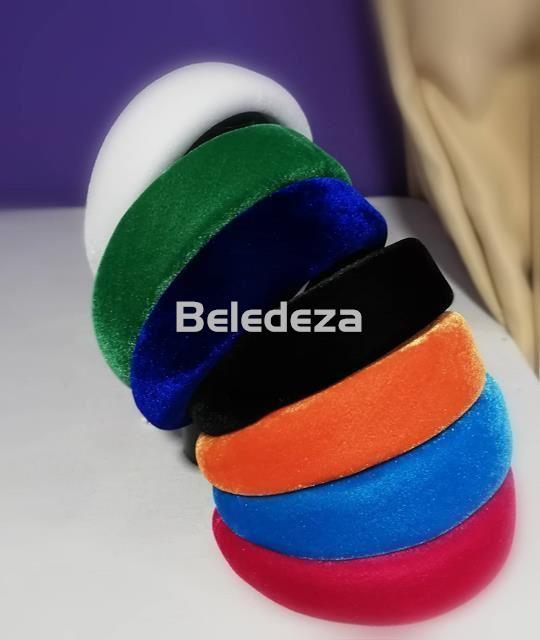 DIADEMA TERCIOPELO ACOLCHADA   ARABAN - Imagen 2