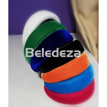 DIADEMA TERCIOPELO ACOLCHADA   ARABAN - Imagen 2