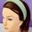 DIADEMA TEXTIL ACOLCHADA EFECTO CUADROS - Imagen 2