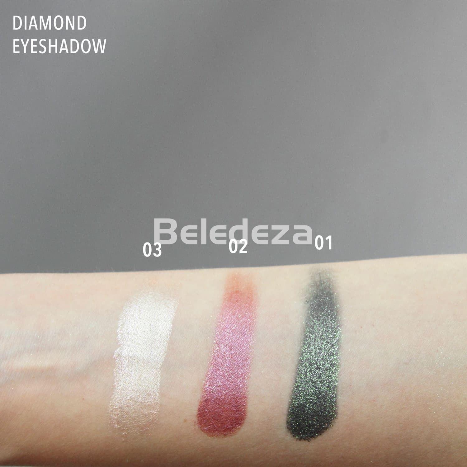 DIAMOND EYESHADOW Sombra de Ojos Efecto 3D JORGE DE LA GARZA - Imagen 5