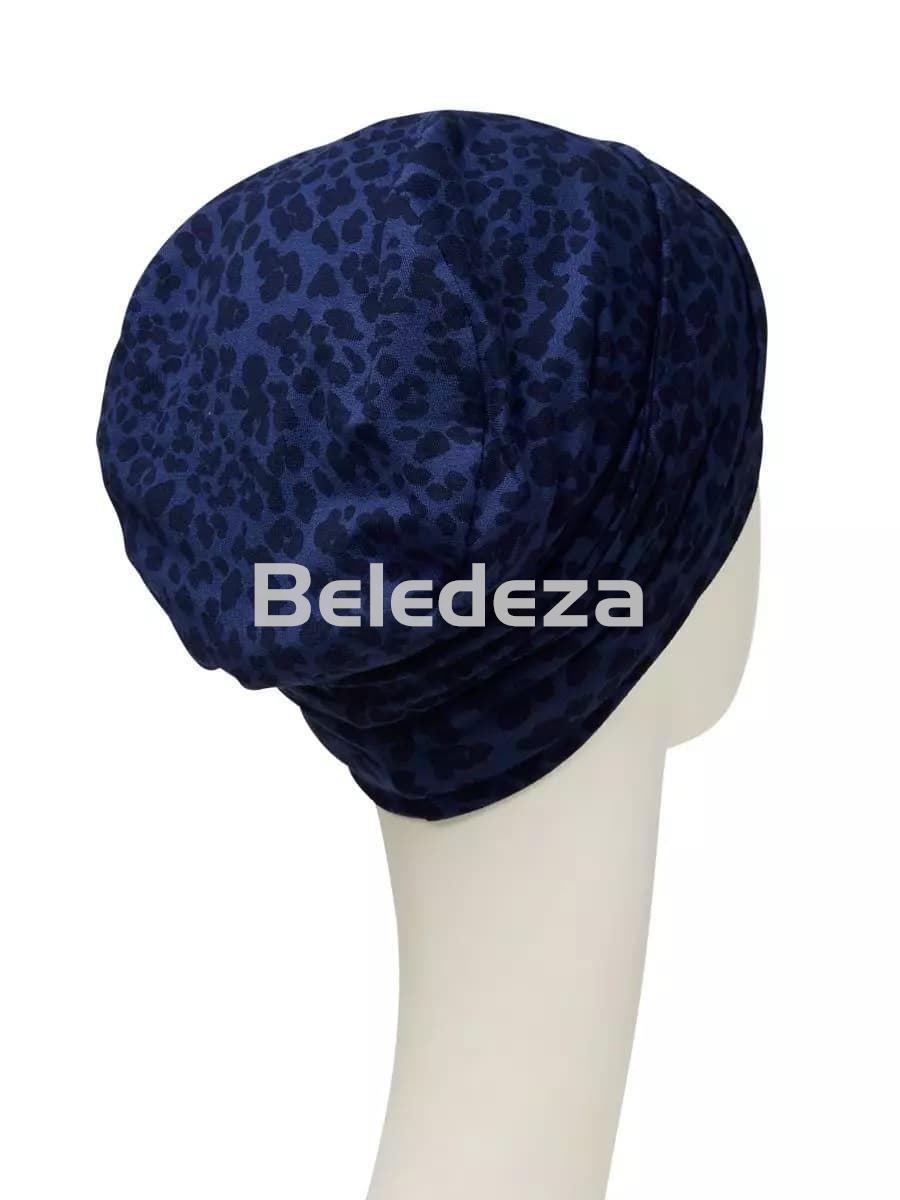 EMMY VIVA TURBAN BLUE MOON LEO Turbante Emmy Viva Leopardo Azul - Imagen 3