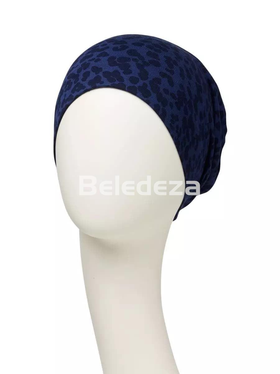 EMMY VIVA TURBAN BLUE MOON LEO Turbante Emmy Viva Leopardo Azul - Imagen 4