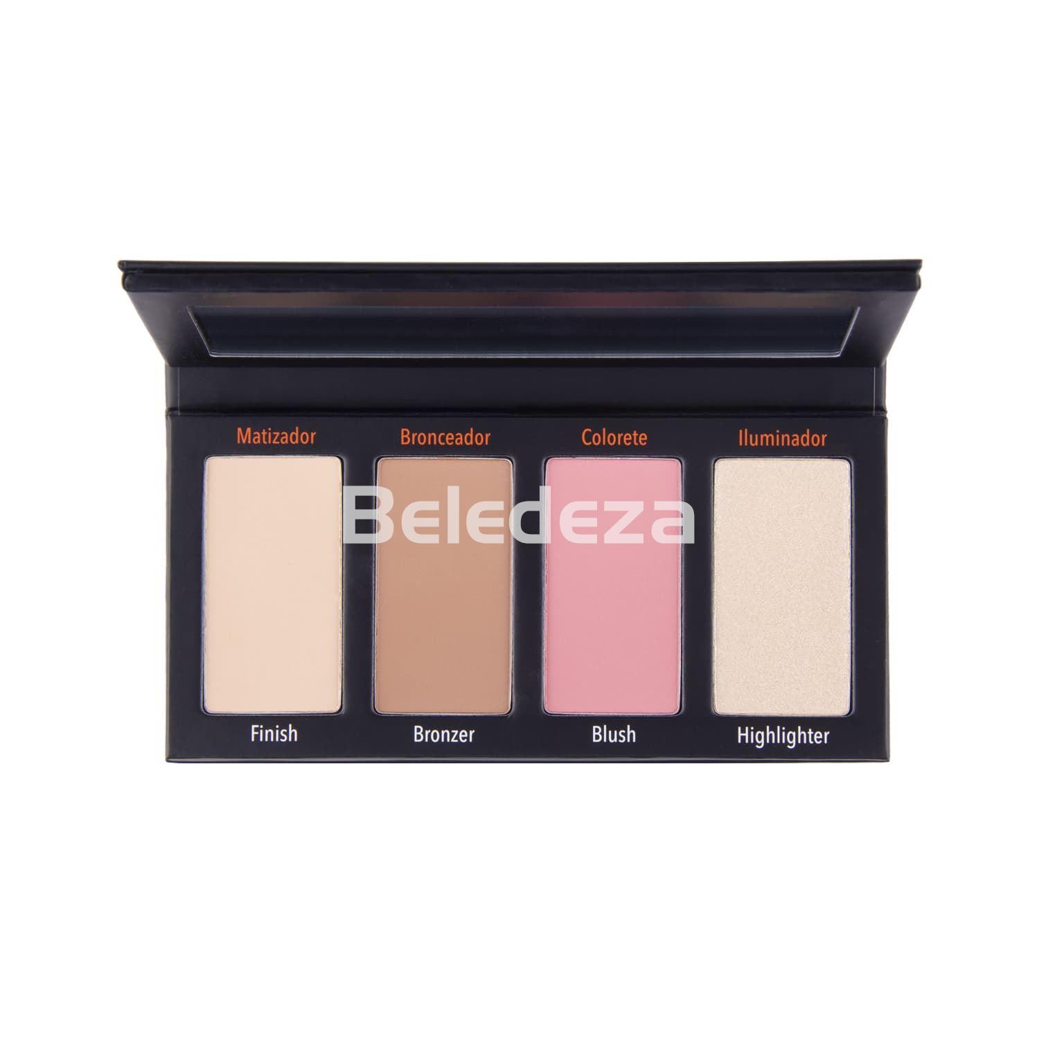 FACE PALETTE Paleta Facial 4 en 1 JORGE DE LA GARZA - Imagen 1