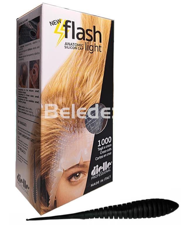 FLASH LIGHT SILICON CAP Gorro Mechas Silicona - Imagen 1