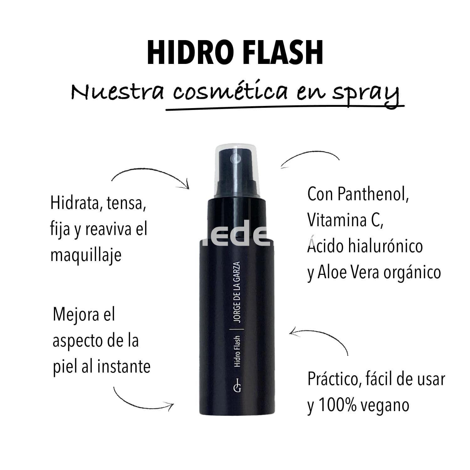 HIDRO FLASH Bruma Hidrante con Efecto Tensor JORGE DE LA GARZA - Imagen 2
