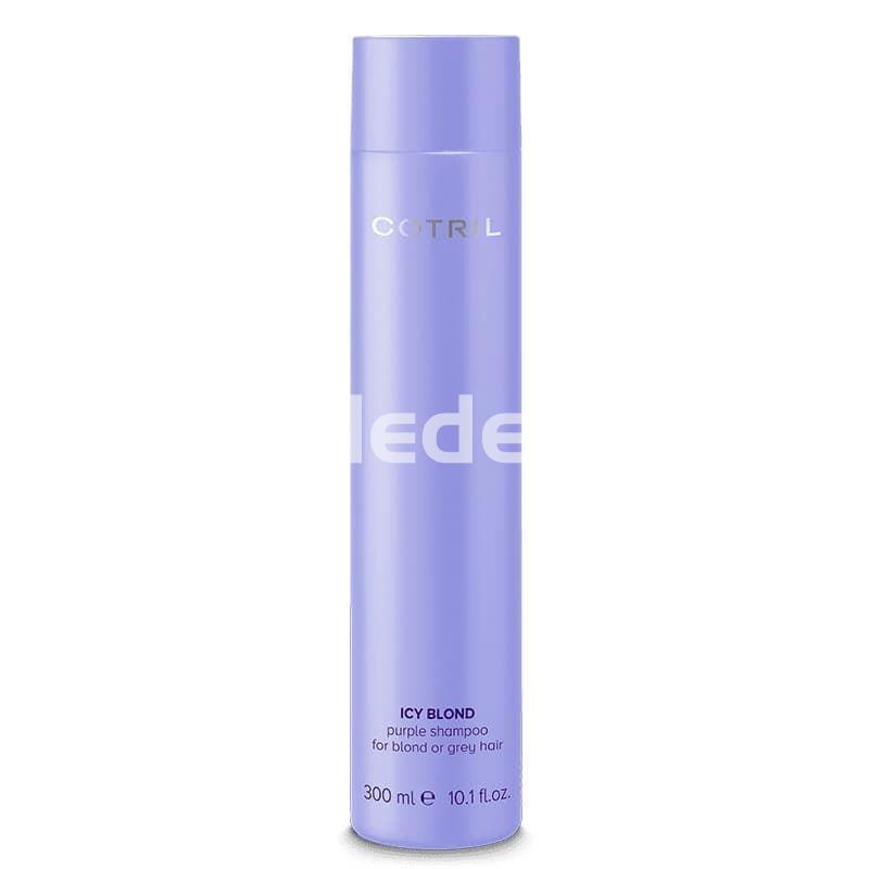 ICY BLOND PURPLE SHAMPOO Champú Anti-Amarillo Cabellos Rubios y Blancos - Imagen 1