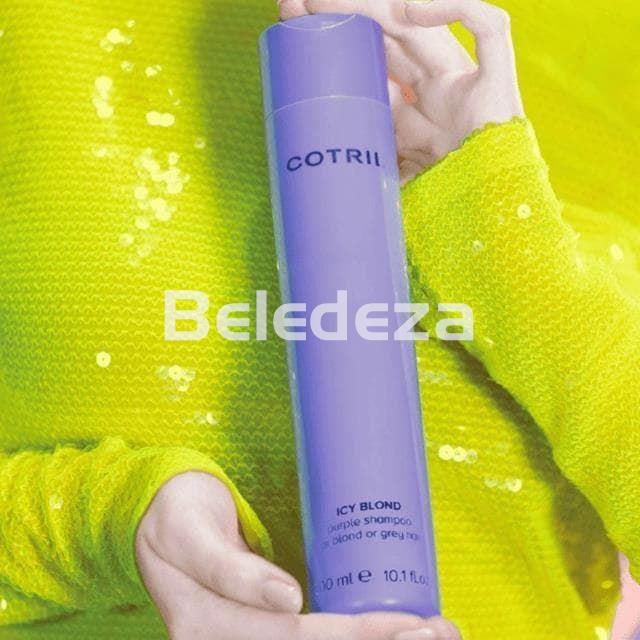 ICY BLOND PURPLE SHAMPOO Champú Anti-Amarillo Cabellos Rubios y Blancos - Imagen 2