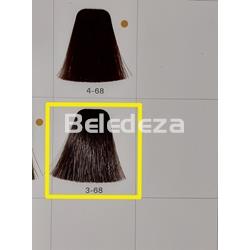 IGORA ROYAL 3-68 CASTAÑO OSCURO MARRON ROJO Coloracion Permanente - Imagen 1