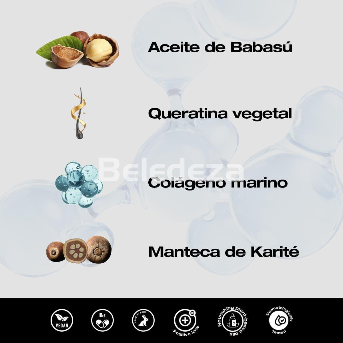 INSTANT MASK NATURE FRIZZ D-STRESS Mascarilla para Cabello Encrespado - Imagen 3