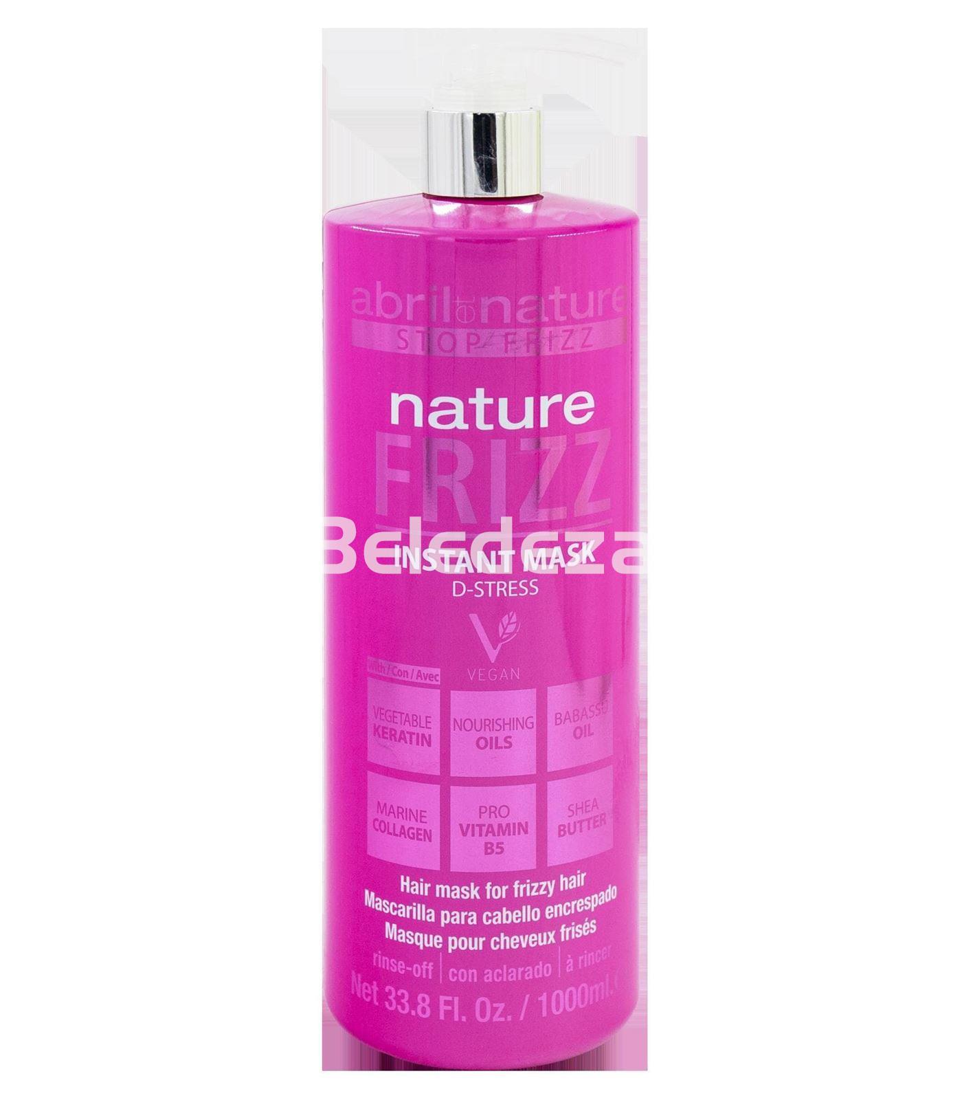 INSTANT MASK NATURE FRIZZ D-STRESS Mascarilla para Cabello Encrespado - Imagen 4