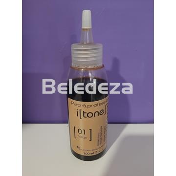 I[TONE] COLORAZIONE DIRETTA 01 BEIGE Coloración Directa 01 Pigmento Puro Beige Itone - Imagen 1
