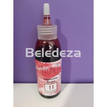 I[TONE] COLORAZIONE DIRETTA 11 ROSSO MAGENTA Coloración Directa 11 Pigmento Puro Rojo Magenta - Imagen 1