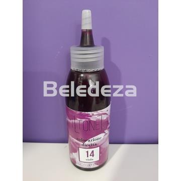 I[TONE] COLORAZIONE DIRETTA 14 VIOLA Coloración Directa 14 Pigmento Puro Violeta - Imagen 1