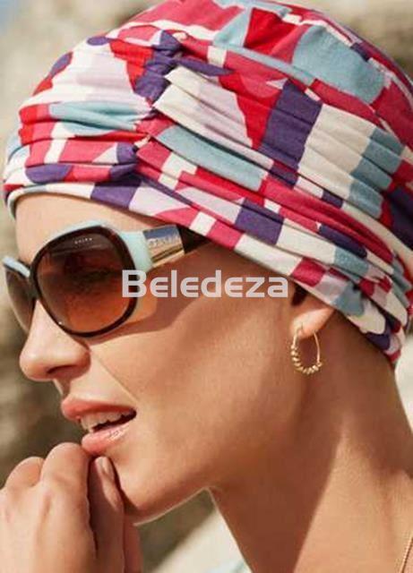 KARMA TURBAN W/HEADBAND 80 TIES GRAFFIC - Imagen 1