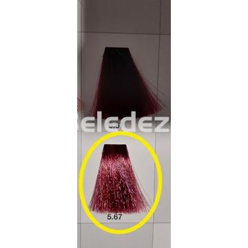 KINESSENCES COLOR 5.67 CASTAÑO CLARO ROJO VIOLETA Coloración Sin Amoniaco - Imagen 1
