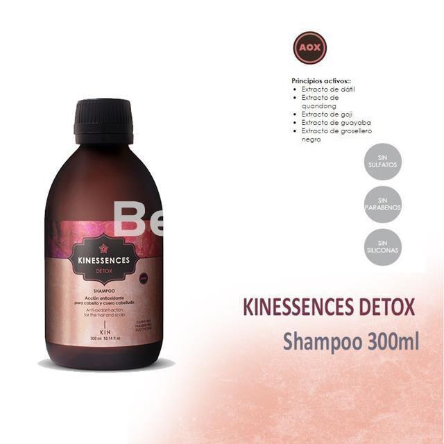 KINESSENCES DETOX SHAMPOO Acción Antioxidante para Cabello y Cuero Cabelludo - Imagen 1