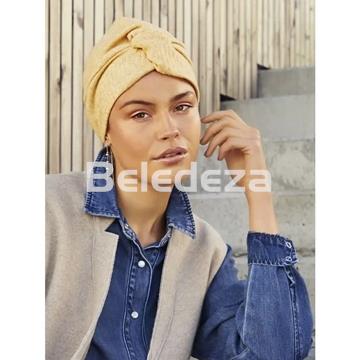 LILLY VIVA TURBAN SOFT YELLOW Turbante Viva Lilly Amarilla Suave - Imagen 1