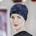 LOTUS TURBAN BLUE AND BLACK Turbante Lotus Azul y Negro - Imagen 1