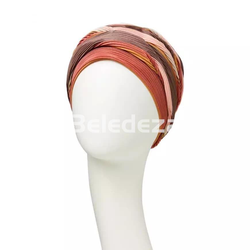 LUNA VIVA TURBAN SUMMER TAN STRIPES Turbante Viva Luna Rayos de Verano - Imagen 2