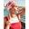 LUNA VIVA TURBAN WATERCOLOUR RED Turbante Viva Luna Rojo Acuarela - Imagen 1
