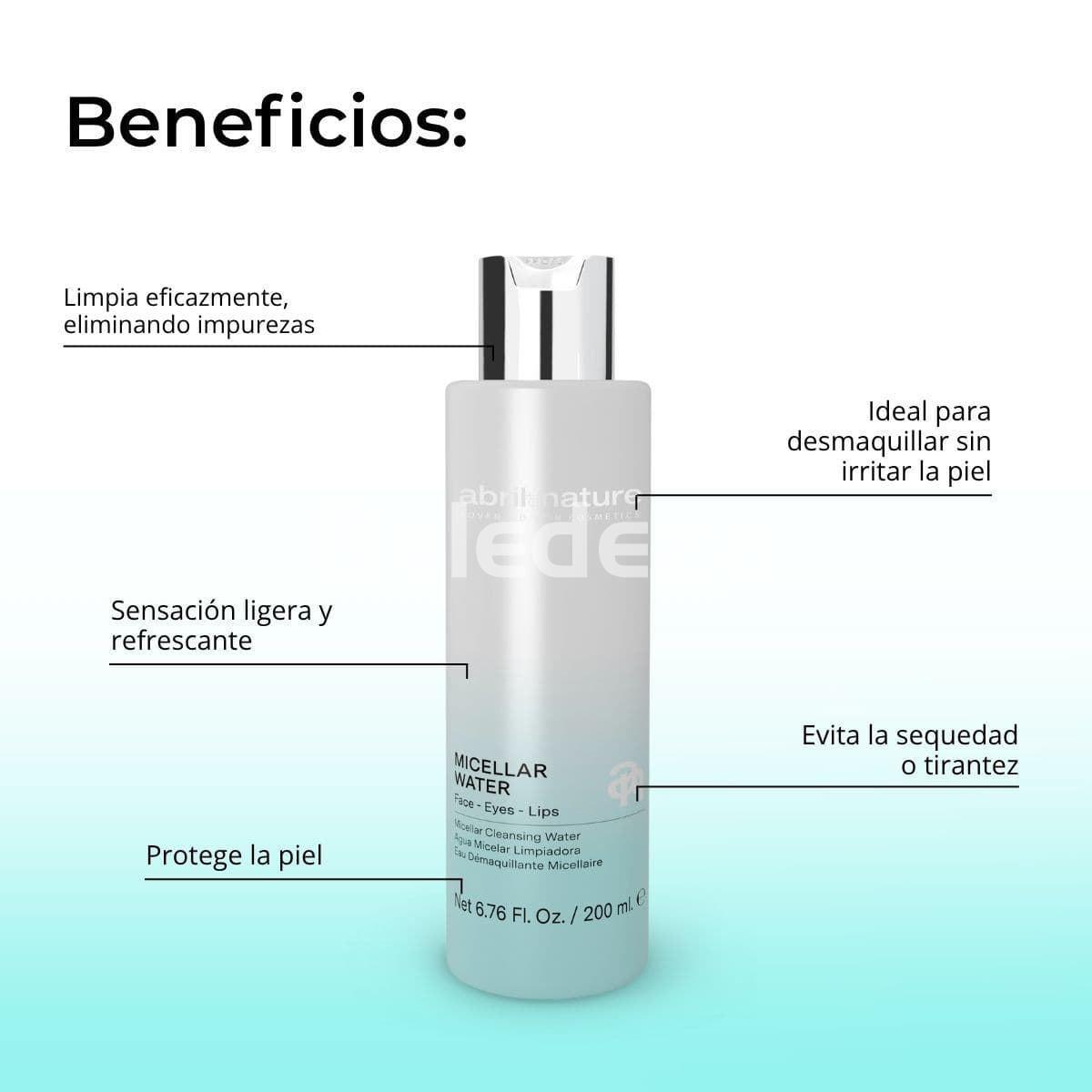 MICELLAR WATER Agua Micelar con Ácido Hialurónico Purificante - Imagen 2