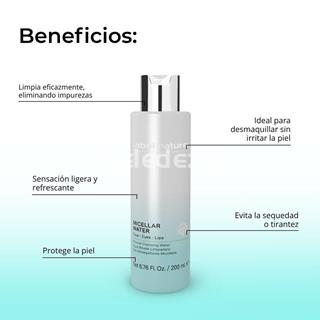 MICELLAR WATER Agua Micelar con Ácido Hialurónico Purificante - Imagen 2