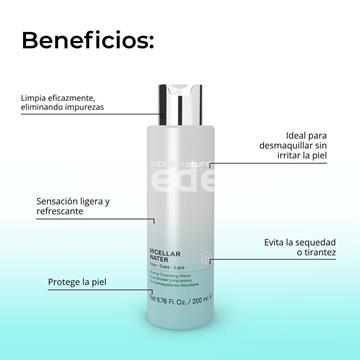 MICELLAR WATER Agua Micelar con Ácido Hialurónico Purificante - Imagen 2
