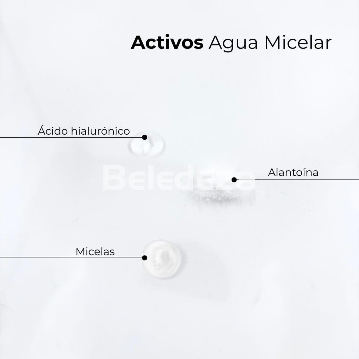 MICELLAR WATER Agua Micelar con Ácido Hialurónico Purificante - Imagen 4